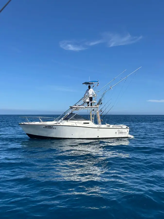 White Sheep boat Choco Sportfishing, La Paz, BCS