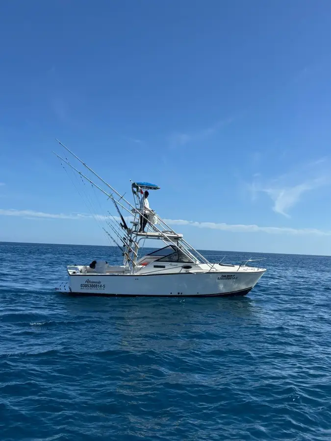 White Sheep boat Choco Sportfishing, La Paz, BCS