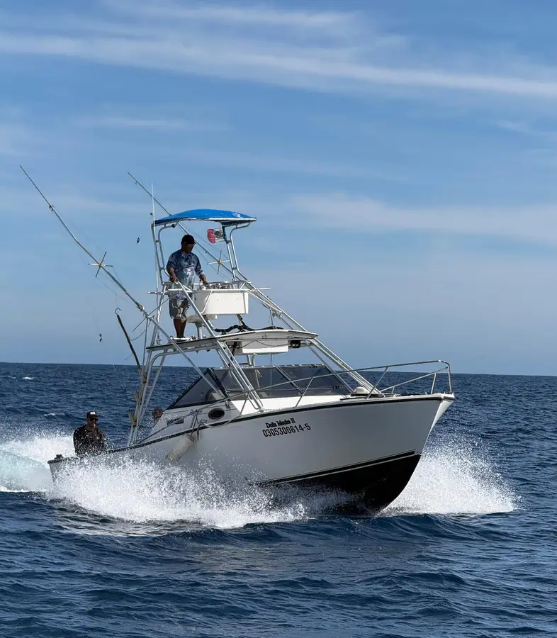 White Sheep boat Choco Sportfishing, La Paz, BCS